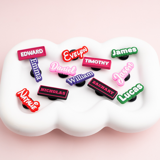 What are custom PVC charms?